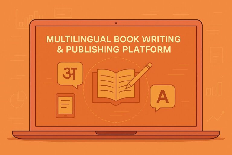 book writing and publishing platform