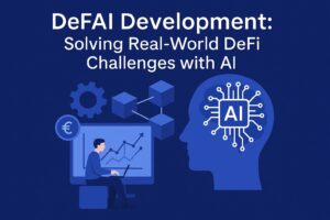 defai development, defi, ai, blockchain