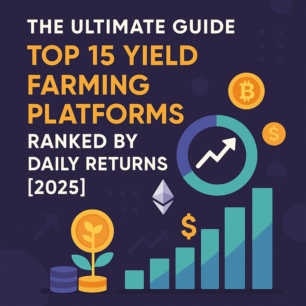 The Top 15 Yield Farming Platforms Ranked By Daily Returns The 