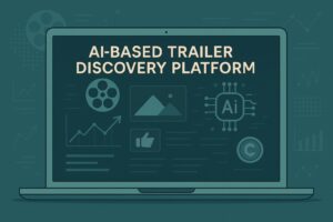 AI based trailer discovery platform on blockchain