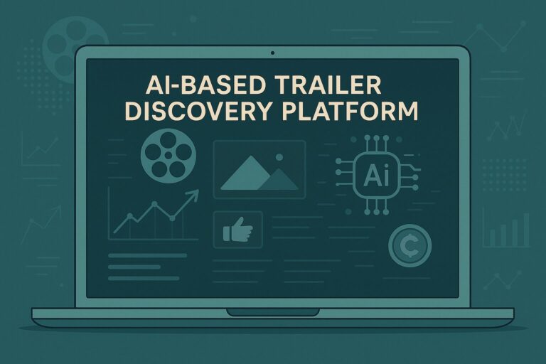 AI based trailer discovery platform on blockchain